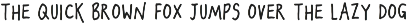 Stolen Hand Marker Font preview