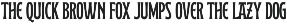 Garyford Vintage Display Font preview