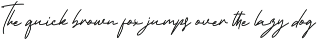 Classy Signature Font preview