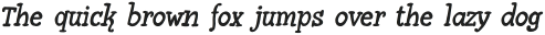 ZoneyItalic otf (400)