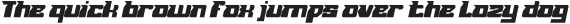 ROLLER BLADE Bold Italic otf (700) Sample