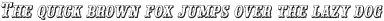 Saloon Girl SC Dot Italic otf (400)