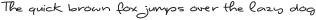 Shape Variable Script one otf (400) Sample
