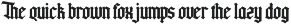 Rogfus Sejatty - Blackletter Font preview