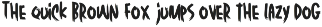 Savage Font preview