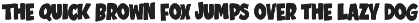 STEFONT typeface preview