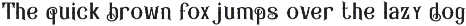 Pirates rum vintage typeface preview