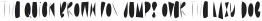 SuccuLine 1 ttf (400)