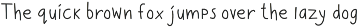 HandWritten Font preview
