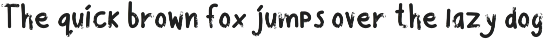 HandWritten Font preview