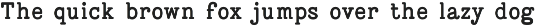 Bygonest - Old Typewriter Font preview