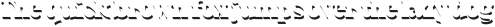 PGF-Strange Vol-Shade otf (400) Sample