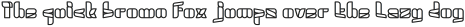 SWIMMER BROWSER Bold otf (700) Sample