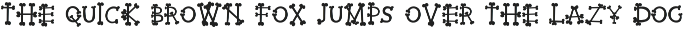 BONES HALLOWEEN  FONT font preview