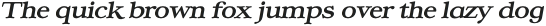 Ekorre Bold Italic otf (700) Sample