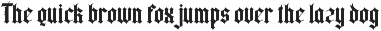Yugitoy - Blackletter Font preview