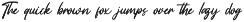 Vaizonlly - Bold Script Font preview