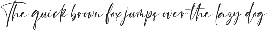 British Castilla Script otf (400) Sample