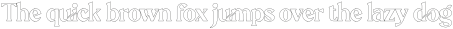 Hanesy Outline Regular otf (400)