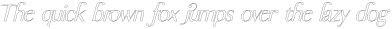 Skylar Sans Italic Outline otf (400)