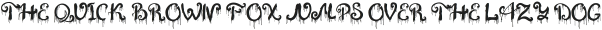 melted fontCaps otf (400) Sample