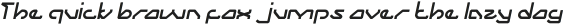 ZOOMING Track Italic otf (400)