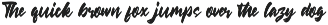 Black Diamond Handlettering Bold preview