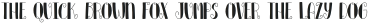 Wonderful and Wicked Font Regular otf (400)
