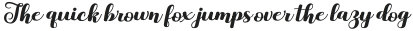 Liontine Script Regular otf (400) Sample