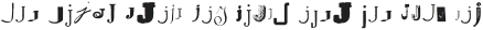 Letterset J Regular otf (400)