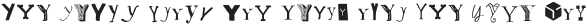 Letterset Y Regular otf (400)