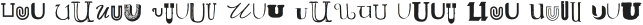 Letterset U Regular otf (400)