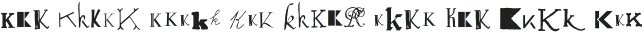 Letterset K Regular otf (400)