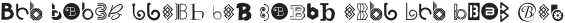 Letterset B Regular otf (400)