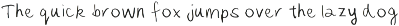 by a thread handwriting | Font preview