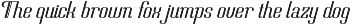 Matchbox Font Collections preview