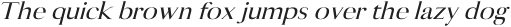 Minyi-Italic otf (400)