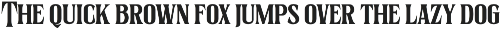 Sernes - Display Font preview