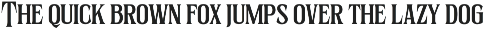 Sernes - Display Font preview