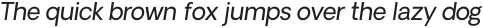 Oakes Grotesk Regular Italic otf (400)