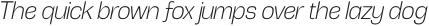 Tatype Light Italic otf (300)