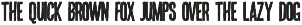 Bronx Shoes Custom Font preview