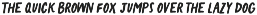 California Oranges SVG Font font preview