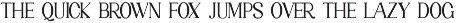 GRATTE Ligature Serif Font preview