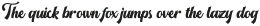 Handpack Script otf (400)