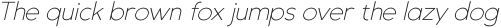 Gexo Sans Thin Italic otf (100)