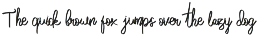 Cobain Aja - Script Font preview