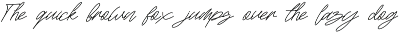 Rattini Signature Font preview