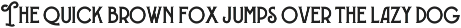 Bachroque Typeface preview