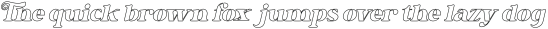 Raliha Outline Italic otf (400)